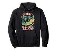 Bearded Dragon Sorry I Have Plans With My Bearded Dragon Pullover Hoodie