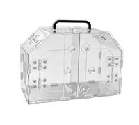 Bearded Dragon Tank, Clear Acrylic Habitat Box, Escape Proof Reptile Enclosure, Breeding Care Container, for Gecko Lizard Frog Turtle Bearded Dragon Spider Mantis Hermit Crab Pet Housing Terrarium Use