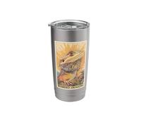 Bearded Dragon Tarot Card Bearded Dragon Stainless Steel Insulated Tumbler