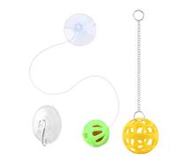 Bearded Dragon Toys - Suction Cup Terrarium Accessories, Natural Lizard Feed Ball for Keepers Breeders Pet Parents Terrarium Enclosure Cage Feeding Tank Shelters Home Office Bedroom