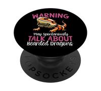 Bearded Dragon Warning May Spontaneously Talk About Bearded PopSockets Adhesive PopGrip