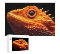 Bearded Dragon Wooden Jigsaw Puzzles for Adults Intelligent Games Home Decor Artwork for Home Office 1000 PCS