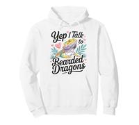 Bearded Dragon Yep I Talk To Bearded Dragons Pullover Hoodie