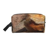 Bearded DragonMakeup Trave Bag for Women,Cosmetic Large Capacity Organizer