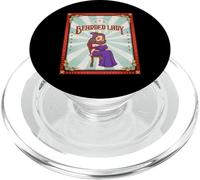Bearded Lady Carnival Birthday Funny Circus Matching Family PopSockets PopGrip for MagSafe