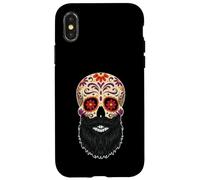 Bearded Souls Day Of Dead Love Dia De Los Muertos Halloween Case for iPhone X/XS