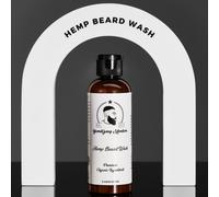 BeardGang Members Hemp Beard Wash in Clear | Size: 100ml BeardGang Members Clear 100ml
