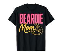Beardie Mom Bearded Dragon Women Bearded Lizard T-Shirt