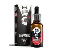 Beardo Godfather Lite Beard And Moustache Oil - 30 ml With Natural Ingredients - Almond Oil, Aloe Vera Extract, Castor Oil, Olive Oil