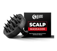 Beardo Scalp Massager for Hair with Removable Handle | Soft Silicone Bristles for Dry Massage, Oil & Shampoo