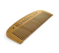 Beardoholic Beard Comb With a Gift Box - Wide Teeth - Anti-Static, Eliminates Tangles and Keeps Your Beard Neat and Tidy - 5.31 x 1.96 IN Handmade 100% Pearwood Design