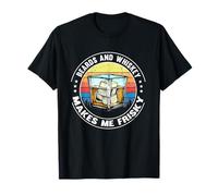 Beards and Whiskey Lovers Unite for a Fun Night Out T-Shirt