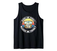 Beards and Whiskey Lovers Unite for a Fun Night Out Tank Top