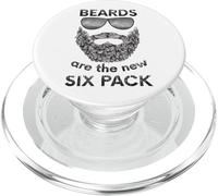 Beards Are The New Six Pack PopSockets PopGrip for MagSafe