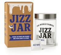 BEARDSHADE Gag Gift Jar (14 FL.Oz) with Wipes, Bonus Cut-Outs in Hilarious Giftable Box, White Elephant Funny Gag Gifts for Men, Adult Prank Gift Ideas for Boyfriend, Husband, & More.