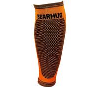 Bearhug Bamboo Calf Support Colour: Black, Size: Extra Large