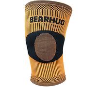 Bearhug Bamboo Knee Support For Women and Men - Compression Sleeve Knee Brace for Running, Walking, Weight Lifting & Skiing - Knee Sleeves Braces to Aid Arthritis Pain Relief, M