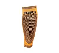 Bearhug Calf Compression Sleeve for Men and Women - Shin Splints Support for Torn Muscle and Leg Cramps - Bamboo Calf Support for Sports, Running, Gym, L