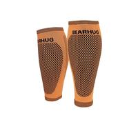 Bearhug Calf Compression Sleeve for Men and Women - Shin Splints Support for Torn Muscle and Leg Cramps - Bamboo Calf Support for Sports, Running, Gym, XXL