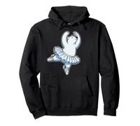Bearina Cute Polar Bear Ballerina Pun Ballet Dance Fans #2 Pullover Hoodie