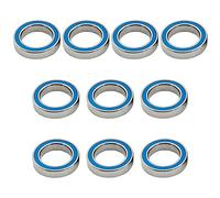 Bearing 10 Pieces 6701-2RS 12x18x4mm Chrome Steel Bearings Two Sides Rubber Sealed High Speed Mechanical Equipment Parts