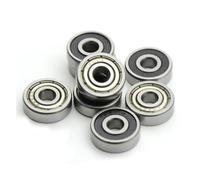 Bearing, 10Pcs 625RS 5 * 16 * 5mm ABEC-5 Ball 625-2RS Bearing 625 ZZ 2RS For 3D Printer(625 2rs 5x16x5mm)