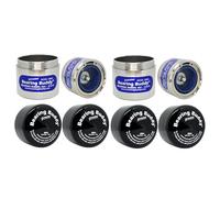 Bearing Buddy (4) 1.980 Boat Trailer Genuine CHROME with Protective Bra & Auto Check 1980A 42202 (2 Pairs)