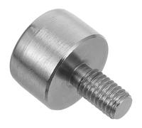 Bearing Caster Roller M12 Threaded Ball Transfer for Industrial Machinery | Steel Construction, Omnidirectional Movement, 30kg Maximum Load, Supports Flat-bottom Goods and Machinery Components
