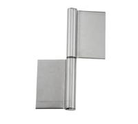 Bearing Hinge，Ball Bearing Door Hinges 2pcs Stainless Steel Flag Shape Detachable Hinge Thickened Blades High Load-Bearing Fire Door Hinge Anti-Theft Door Welded Hinge/20(5inch Without Hole)