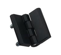 Bearing Hinge，Ball Bearing Door Hinges Zinc Alloy Thickened Hinges Automation Machinery Equipment Industrial Hardware(Black Stud-1A)