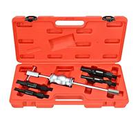 Bearing Inner Puller 10 to 32 mm Metal with 4 Inner Bearing Grippers and Slide Hammer, 5-Piece Hand Tool Set in Transport Case for Repair, Assembly and Maintenance of Car