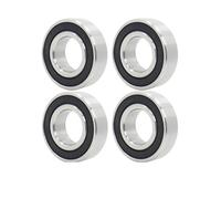 Bearing Kit 6203RS Bearing ABEC-3 4PCS Deep Groove 6203-2RS Ball Bearings 6203RZ 180201 RZ RS 6203 2RS Motorcycle Bearings