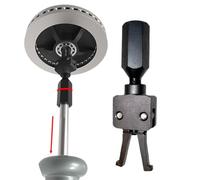 Bearing Removal Tool, Slide Hammer Attachment, Two Jaw Puller for Removing Small Bearings, Steel Construction, Automotive Repair Tool, Mechanical Workshop Equipment for Cars and Machinery