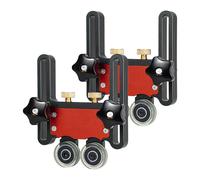 Bearing Roller Featherboards Feather Boards for Table Saw Router Tables and Band Saws Table Saw Jig Guide, Versatile Thin Rip Jig and Table Saw Guide (2)