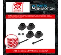 FEBI BILSTEIN 14396 Axle Beam Bush Set Rear Right Left Fits VW Golf Golf Van