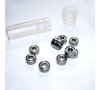 Bearing Set, Deep Groove Ball Bearing 10PCS MF126ZZ Flange 6x12x4 mm ABEC-1 Miniature Flanged MF126 Z ZZ Bearings