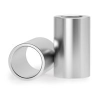 Bearing sleeve made of stainless steel, positioning bushing, inner diameter 6mm, outer diameter 8mm hollow tube, guide bushing, cylinder sleeve(6x8x11mm(10pcs))