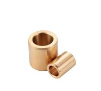 Bearing Sleeve, Oil Impregnated Sintered Bronze Bushing Oil-Free Bush/Brass Bush/wear- Guide Bush/Bronze Straight Column Type Inner Diameter(Shbz 10 * 14 * 15)
