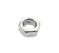 Bearing Steel Ball, 304 Stainless Steel Hex Nut, M1.2-M24, 1-100pcs(M16)