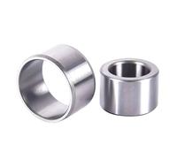 Bearing Steel Sleeve Inner Diameter 12mm, Outer Diameter 15mm, Height 12.5mm, Unthreaded Hollow Bushing Wear-Resistant Shaft Guide Sleeve,2Pcs