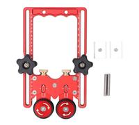 Bearing Stock Roller, Double Wheel Table Saw Feeder, Aluminum Alloy Bearing Roller Featherboards, Table Saw Jig Guide Tool, Table Saw Stock Roller for Woodworking