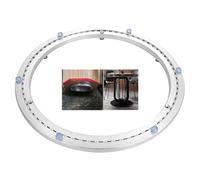 Bearing Turntable Round,Aluminum Heavy Duty Lazy Susan Rotating,for Dining-Table And Workbench Non-Slip,Dining Table Smooth Swivel Plate Hardware(350mm (14 inches))