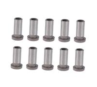 Bearings, 10pcs Axle Sleeve Cable Sleeves Precision Drilling Bushing Sleeve Wire Kit Cable Railing High Grade Material Bearing Bushing Bearing Jig Bushes Steel Sleeve Drill Sleeve Silver