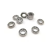 Bearings, 5pcs MR Series MR52 MR63 MR84 MR105 to MR149 Miniature Model Bearing Open Type Deep Groove Ball Bearings(Mr52 2x5x2mm)(Mr149 9x14x3m)