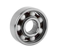 Bearings 608 Hybrid Ball, 608ZZ Deep Groove Ball Bearing Guide Double-shielded Bearing Steel Ceramic for Rail Track Linear Motion System(8 * 22 * 7mm)
