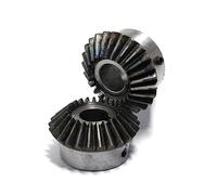 Bearings Replacement 2pc Bevel Gear Mod 1.5M 18Teeth Bore 6mm 8mm 10mm 12mm 14mm Gear 90 Degrees Meshing Angle Steel Gears Screw Hole M5 45#Steel(8mm)/214(10mm (keyway 4mm))