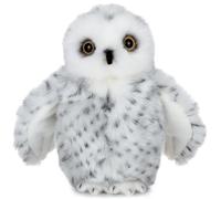 Bearington Drift The Snowy Owl Plush, Owl Stuffed Animal, 8 Inch