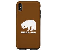 Bearish Silhouette Funny Animal Pun Stock Market Case for iPhone XS Max