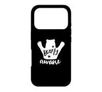 Bearly Awake Bear Pun Sleepy Tired Funny Case for iPhone 17 Pro