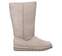 BEARPAW Women's Elle Tall Wide Multiple Colors | Women's Boot Classic Suede | Women's Slip On Boot | Comfortable Winter Boot, Mushroom, 6 UK